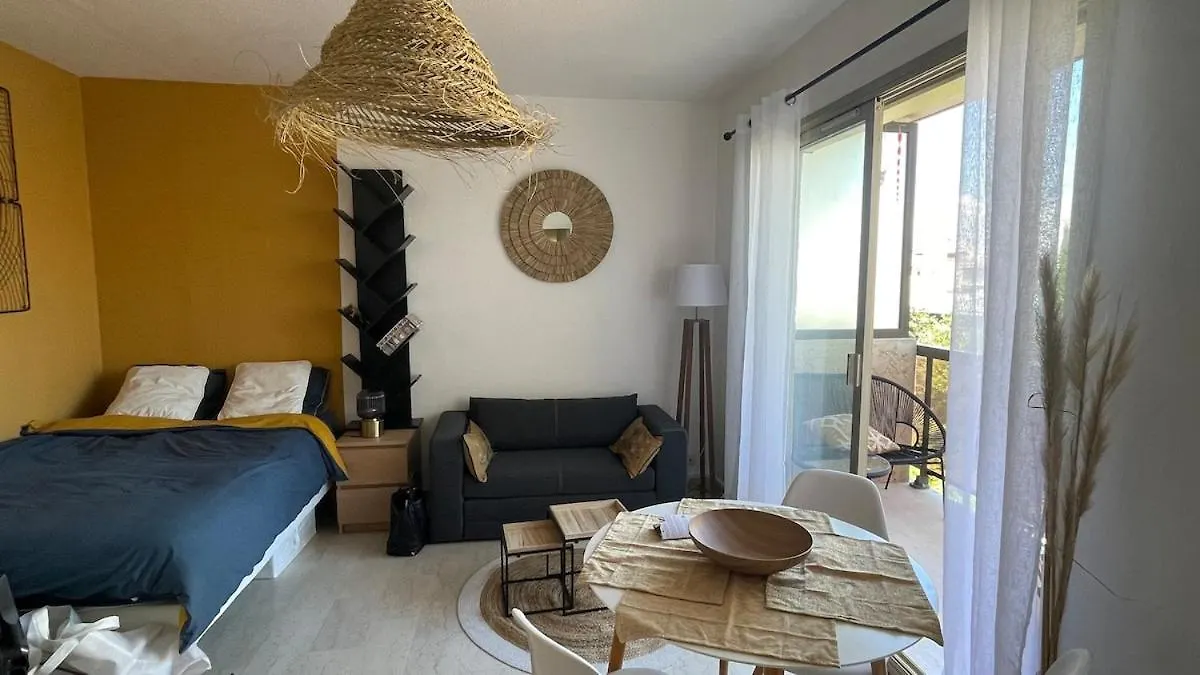 Grand Studio Terrasse Climatise Central Et Calme Saint-Raphael